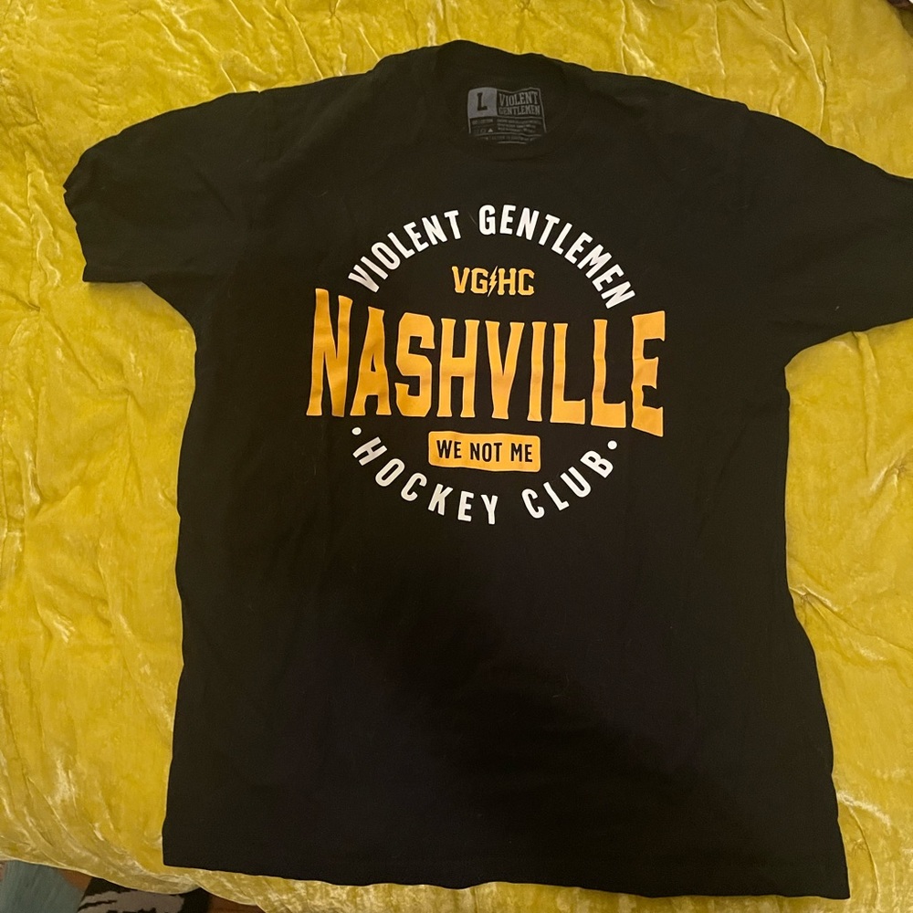 Violent gentlemen Nashville predators tee